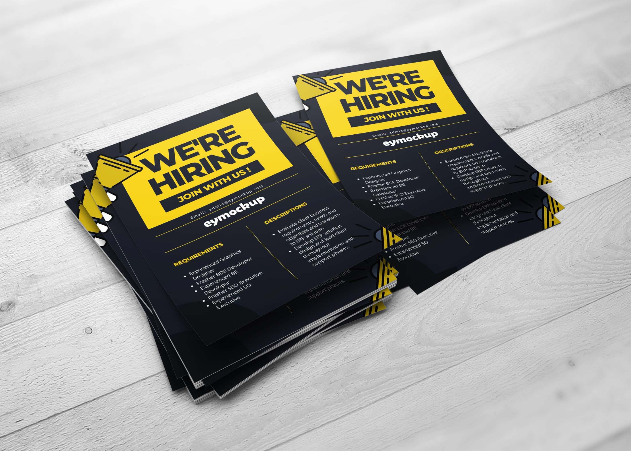 Free Flyers Mockup