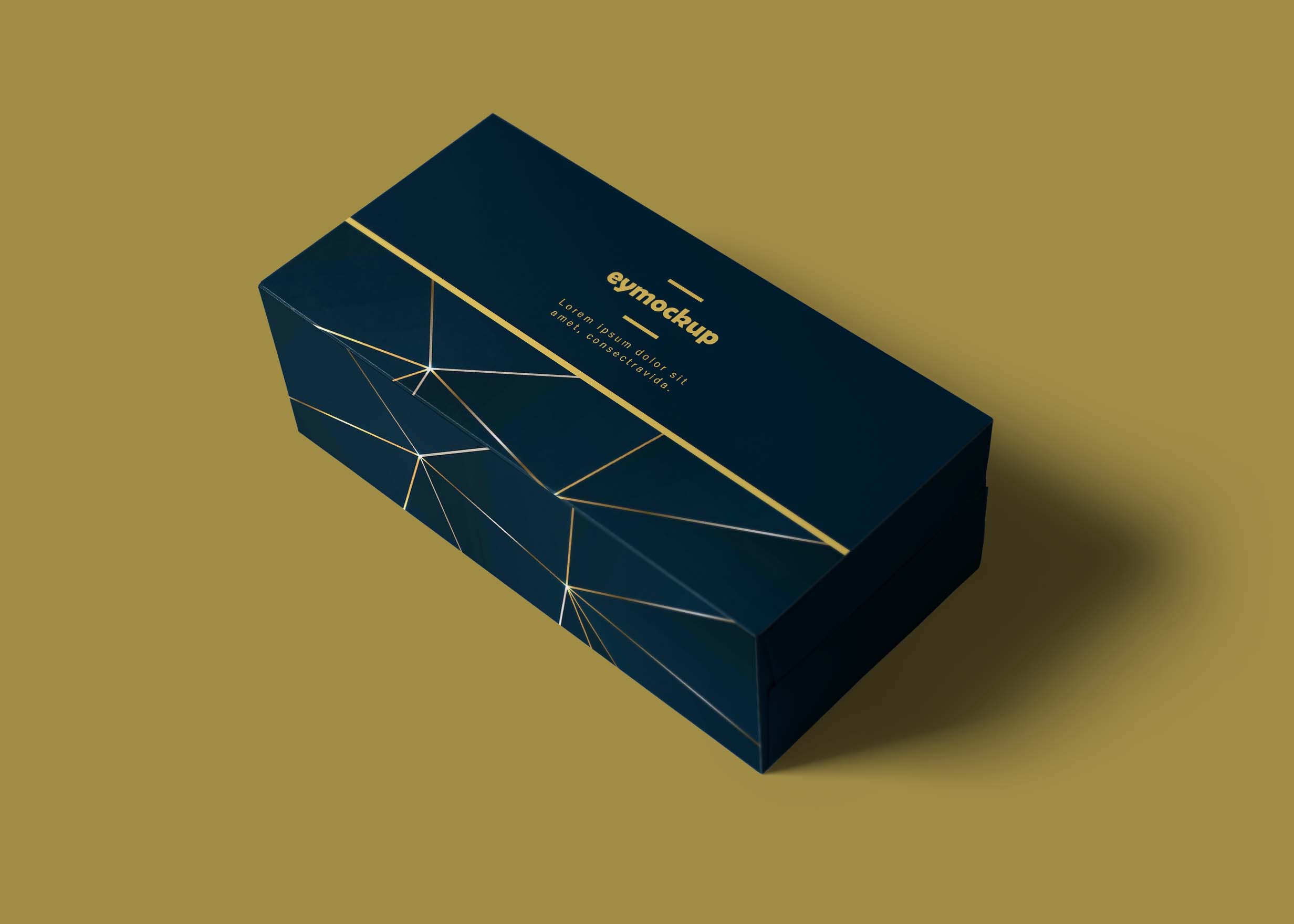 Free Luxury PSD Box Mockup