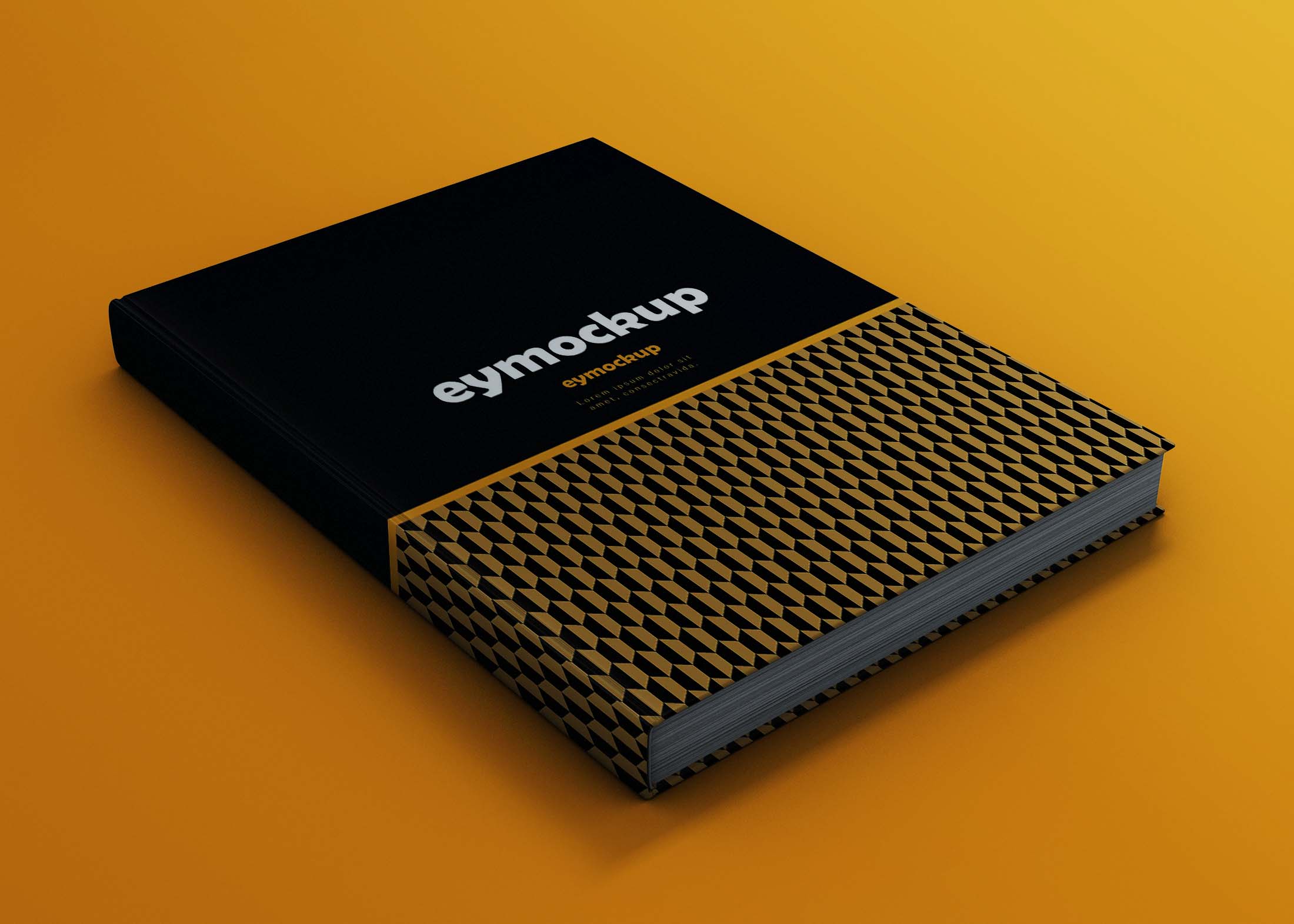 Free Minimal Book Cover Mockup