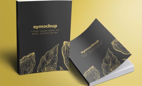 Free Soft Book Cover Mockup
