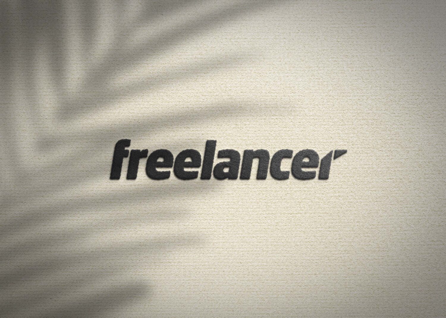 Freelancer Embroidery Logo Mockup