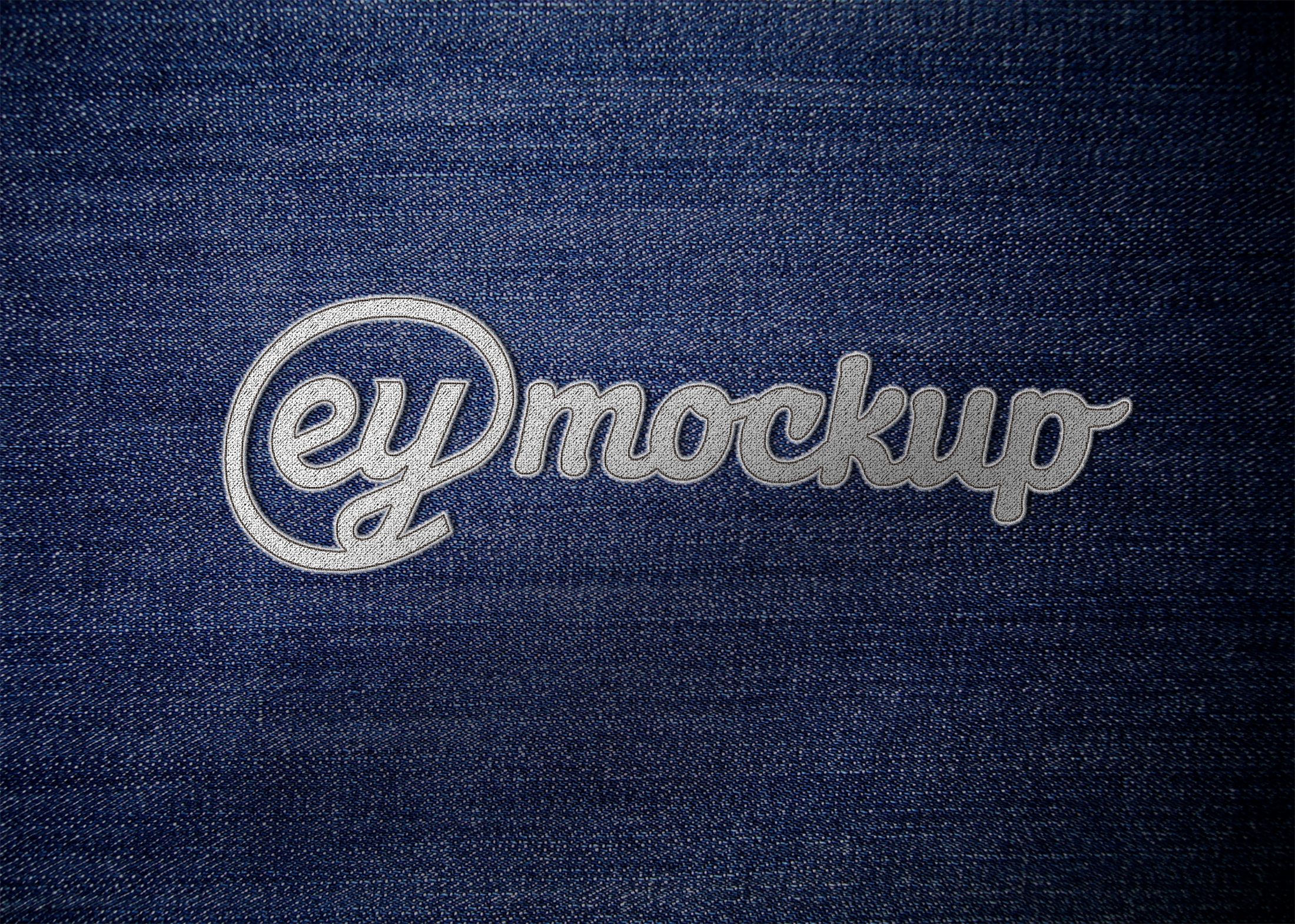 eymockup Fabric Eymockup Embroidery Logo Mockup