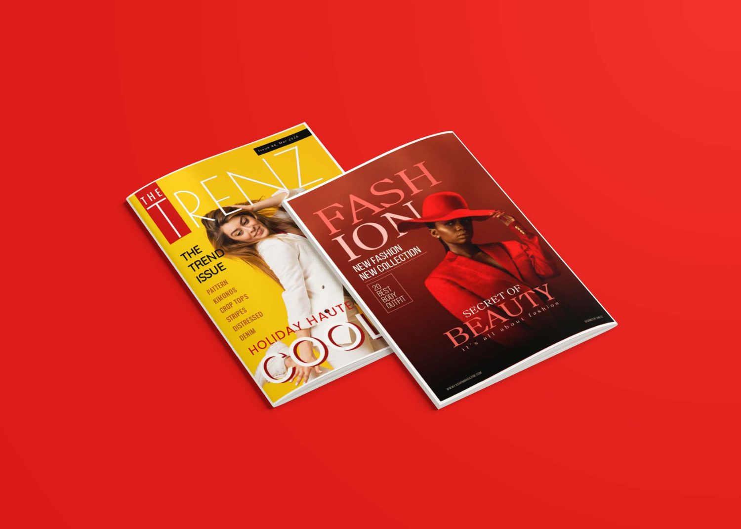 Mockups Magazine Example Creative Magazine Mockups | eyMockup