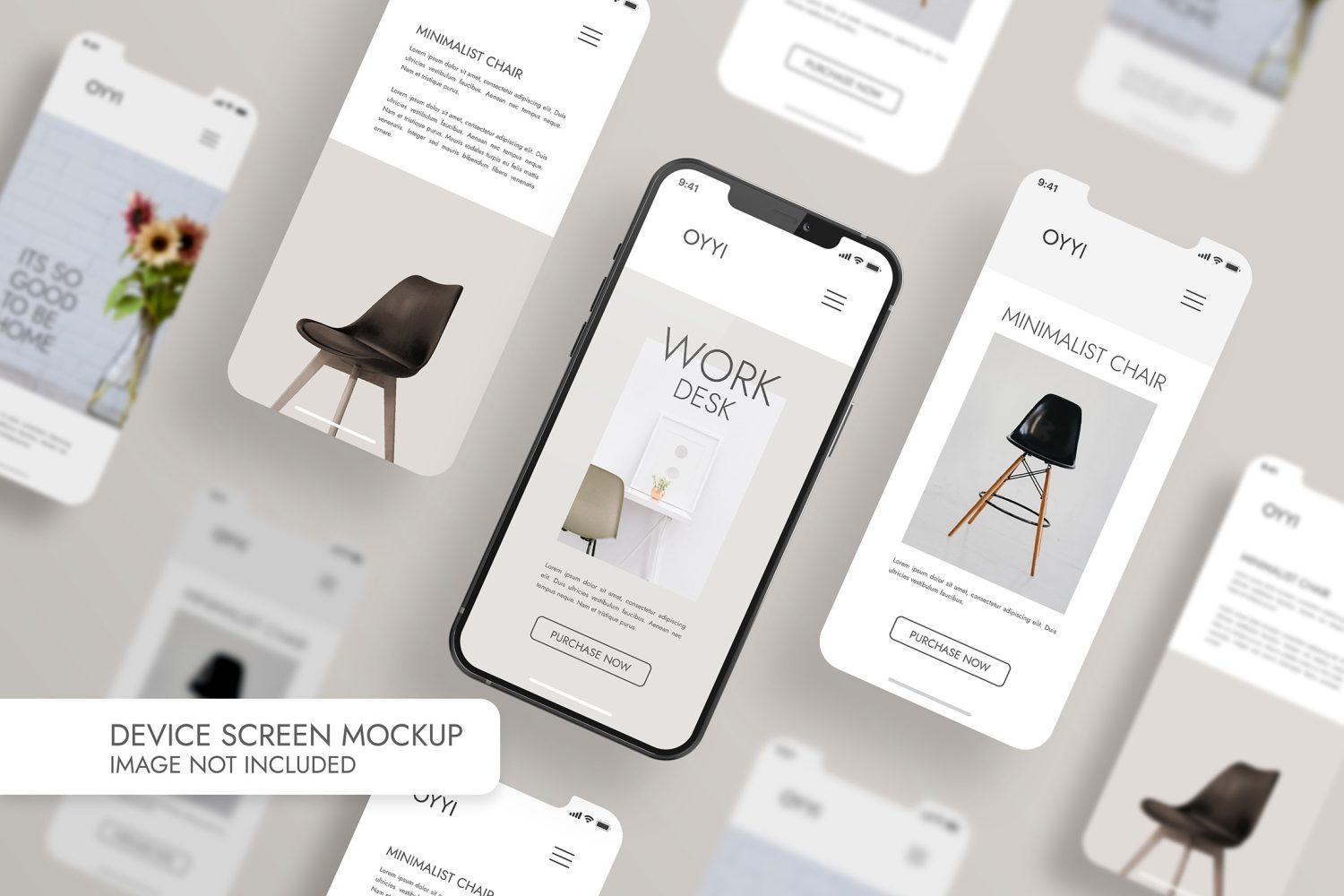 Freebies Phone Mockup | eyMockup