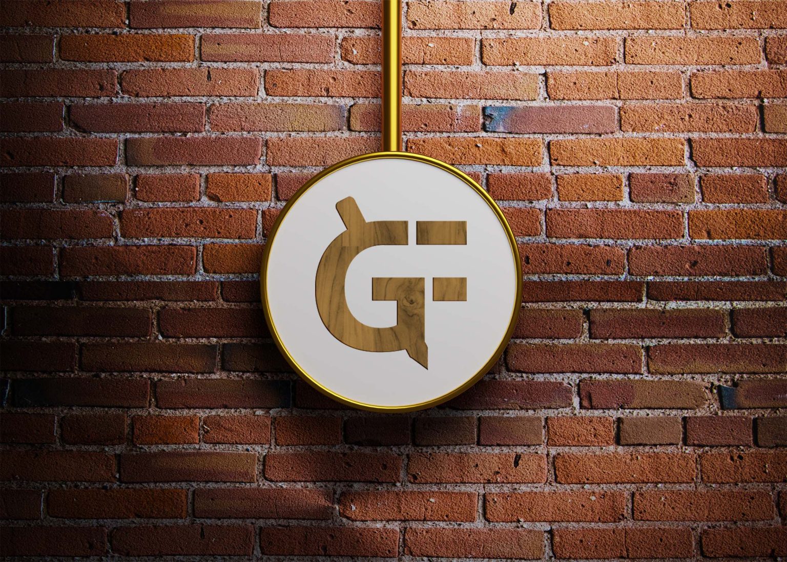 Wall Sign Mockup PSD | eyMockup