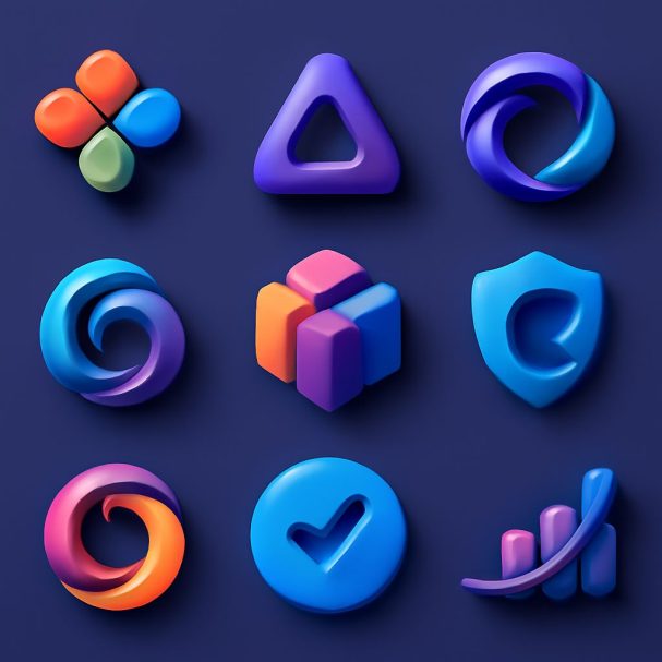 Top 8 3D Logo Design Trends for 2025