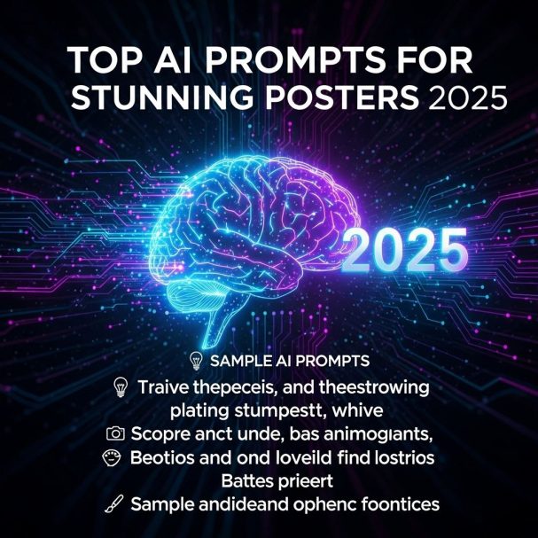 Top AI Prompts for Stunning Posters in 2025
