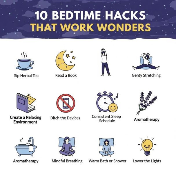 10 Bedtime Hacks That Work Wonders for Sleep