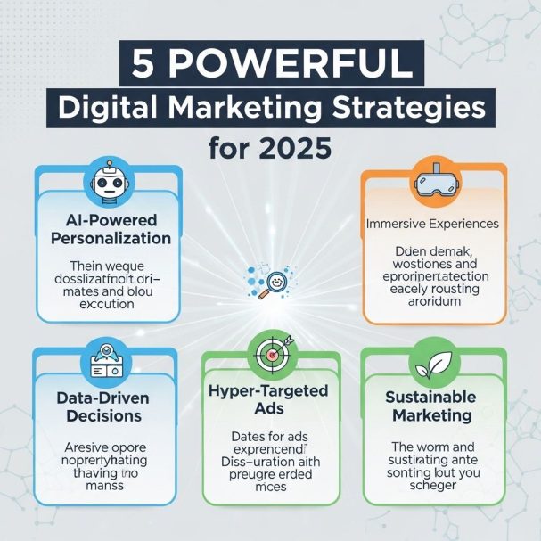 5 Powerful Digital Marketing Strategies for 2025