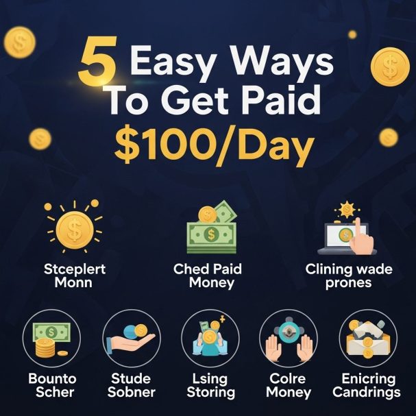 5 Easy Ways to Earn 100 Daily