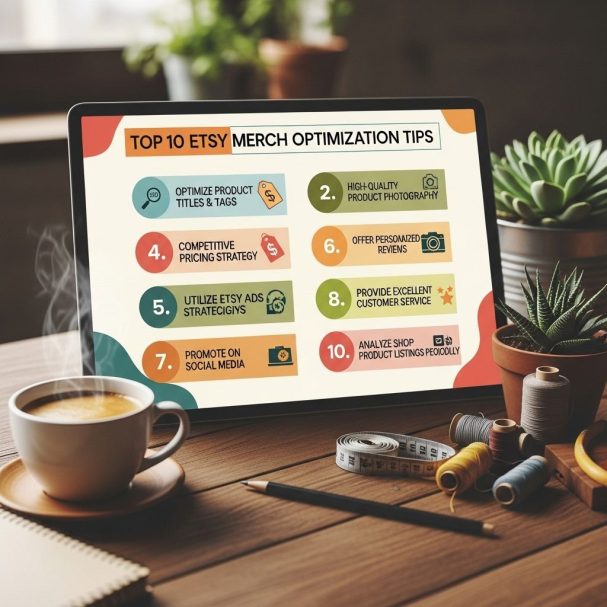 Top 10 Etsy Merch Optimization Tips for Success