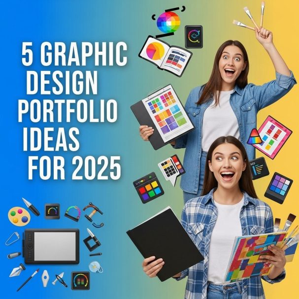 5 Innovative Graphic Design Portfolio Ideas for 2025