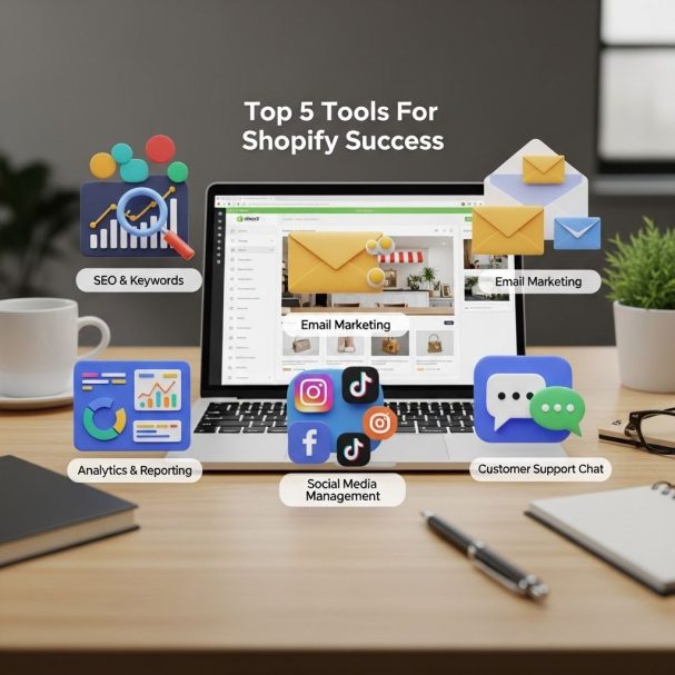 Top 5 Essential Tools for Shopify Success