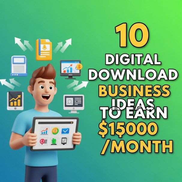 10 Digital Download Business Ideas to Earn $5,000/Month