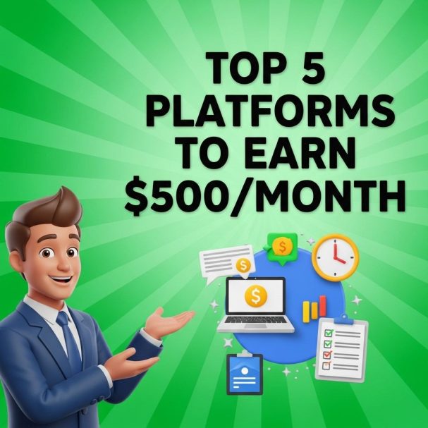 Earning Rest Top 5 Platforms to Earn $500/Month