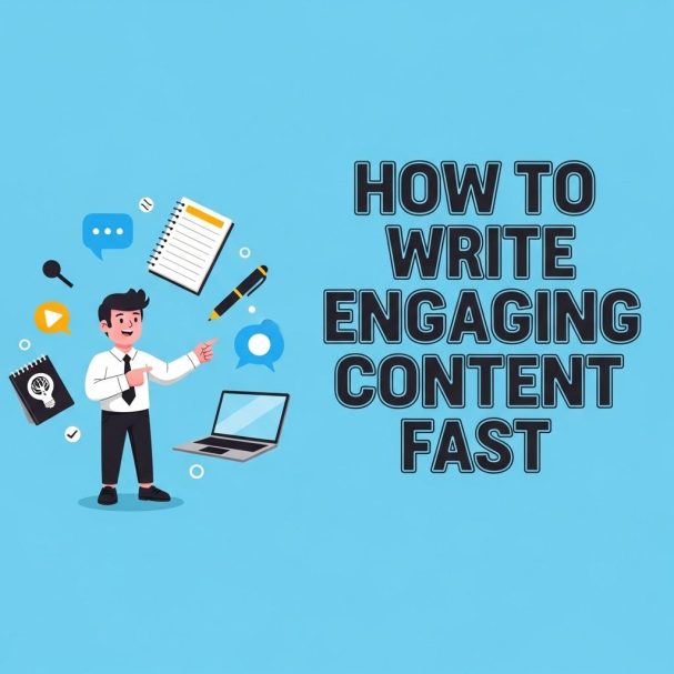 Write Engaging Content Quickly: Tips & Tricks