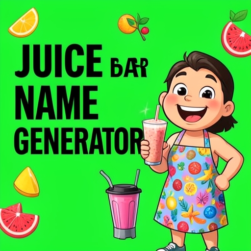 Juice Bar Name Generator