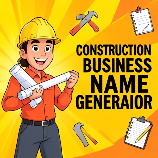 Construction Business Name Generator