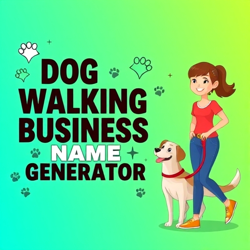 Dog Walking Business Name Generator